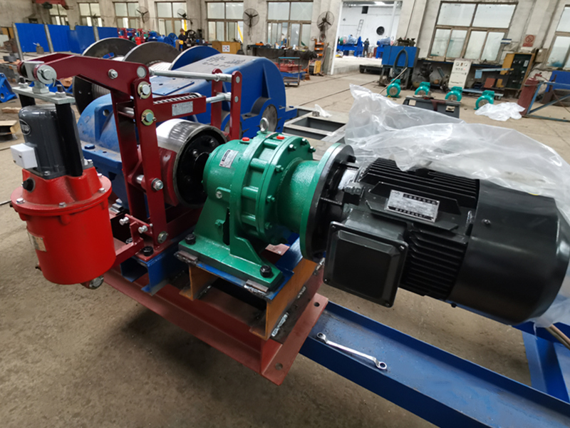 electric winch with Cycloid GearBox