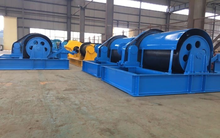 hydro power station electric gate hoist winch