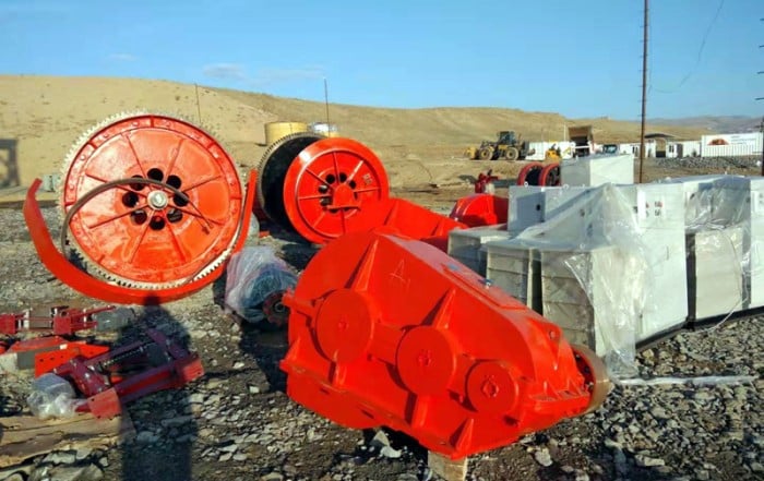 sinking winch for coal mine