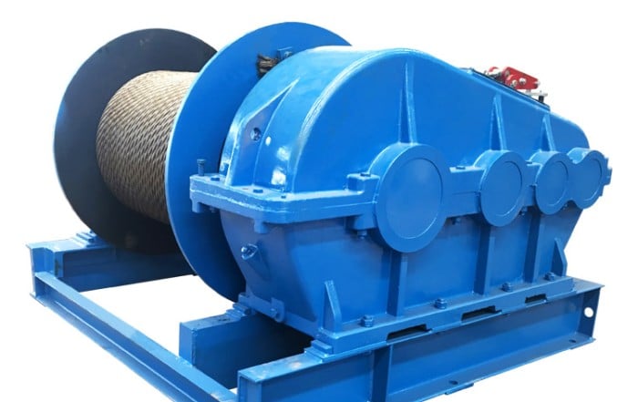 heavy duty offshore platform winch