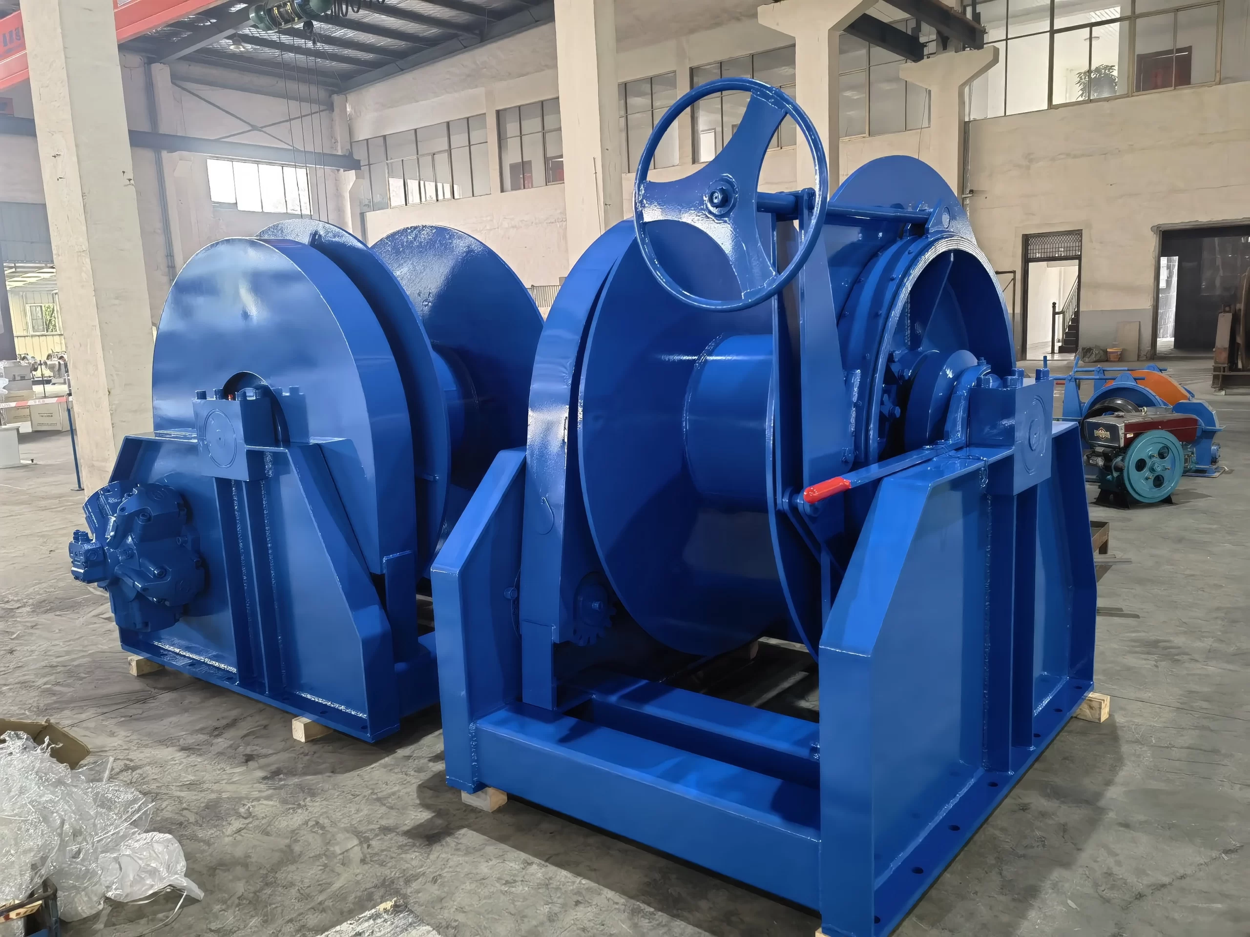 15T hydraulic mooring winch 15T hydraulic mooring winch