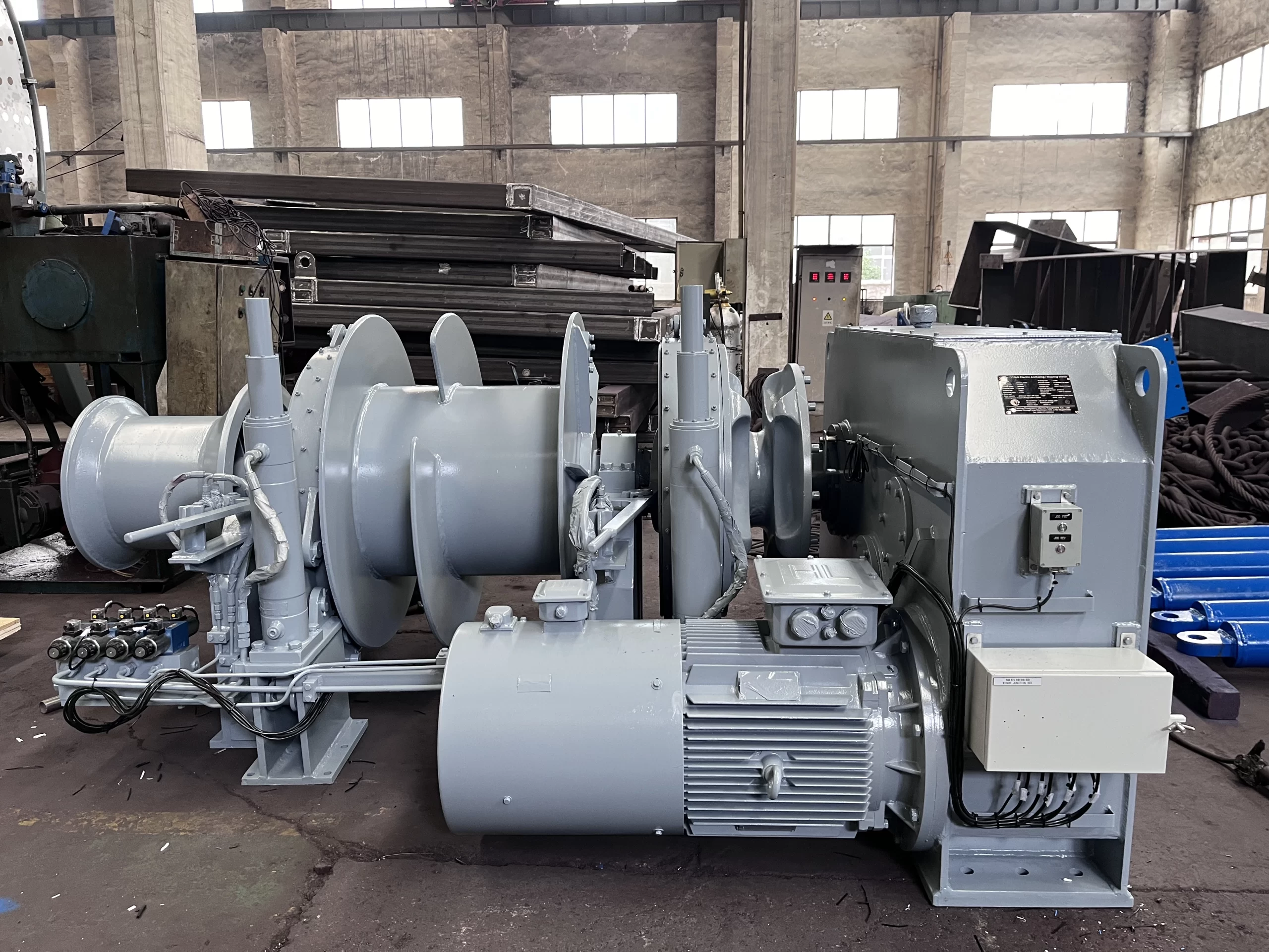 50mm electric anchor mooring windlass with hydraulic band brake and clutch 50mm electric anchor mooring windlass with hydraulic band brake and clutch