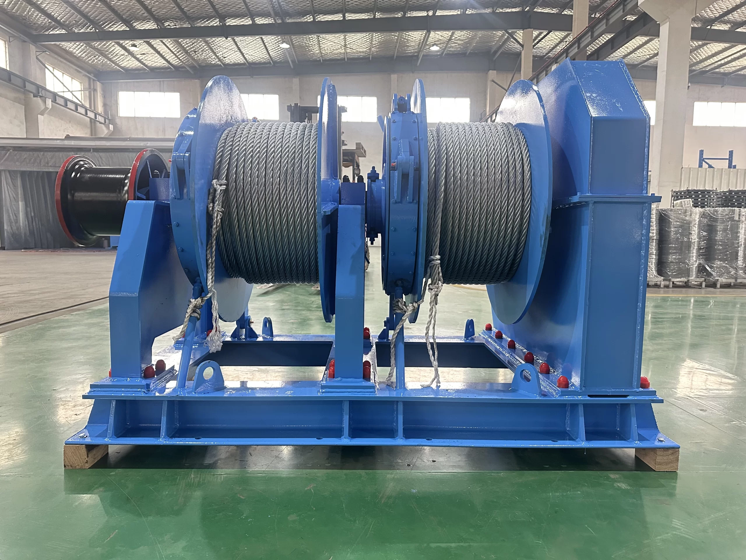 8T double drum hydraulic mooring winch 8T double drum hydraulic mooring winch